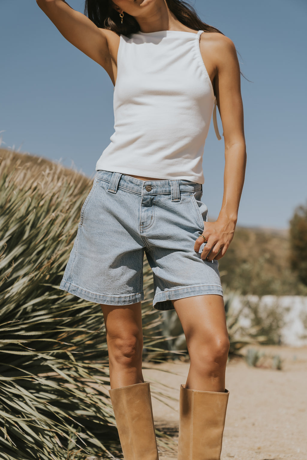 Lina Denim Shorts