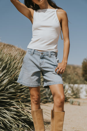 Lina Denim Shorts