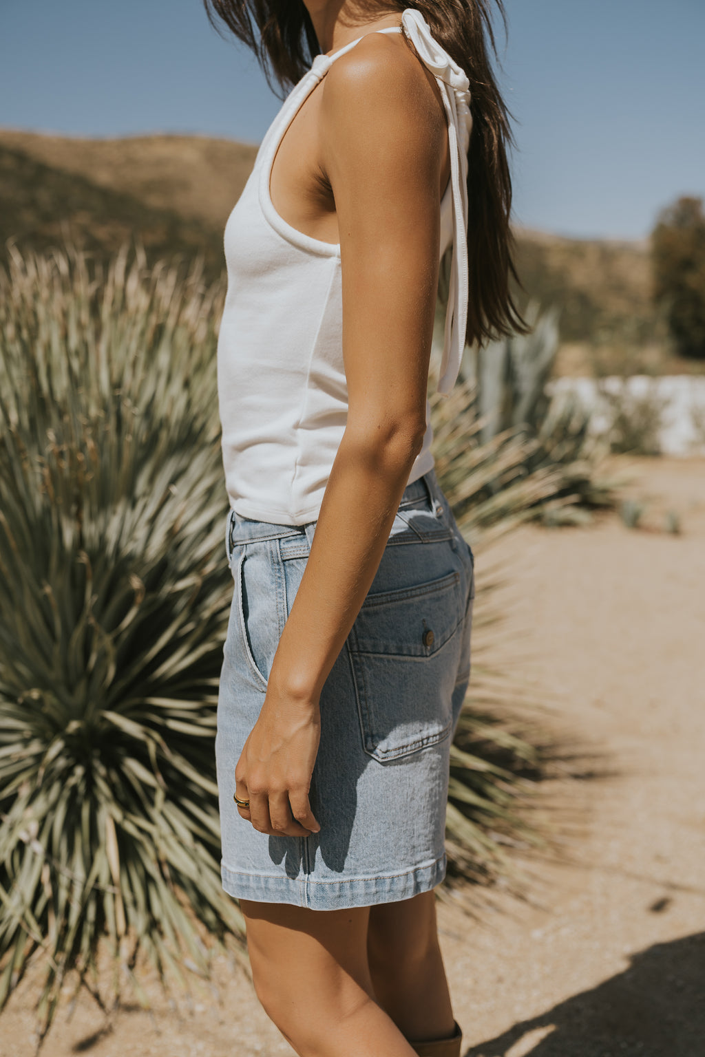 Lina Denim Shorts