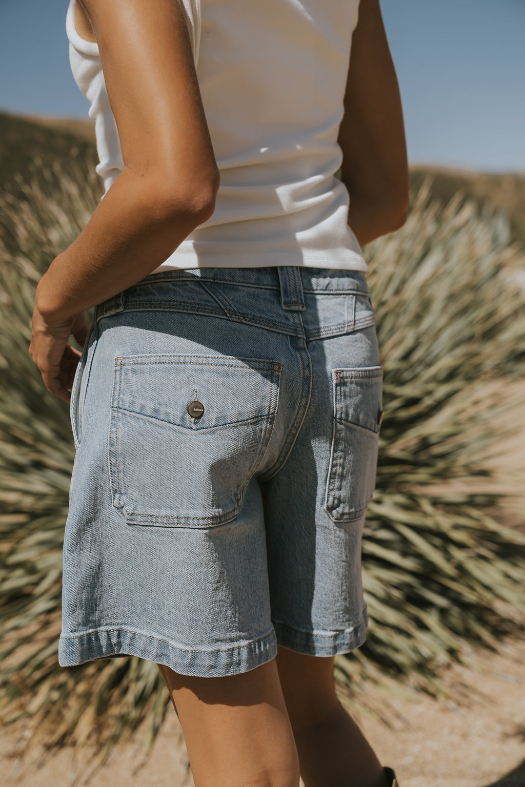 Lina Denim Shorts