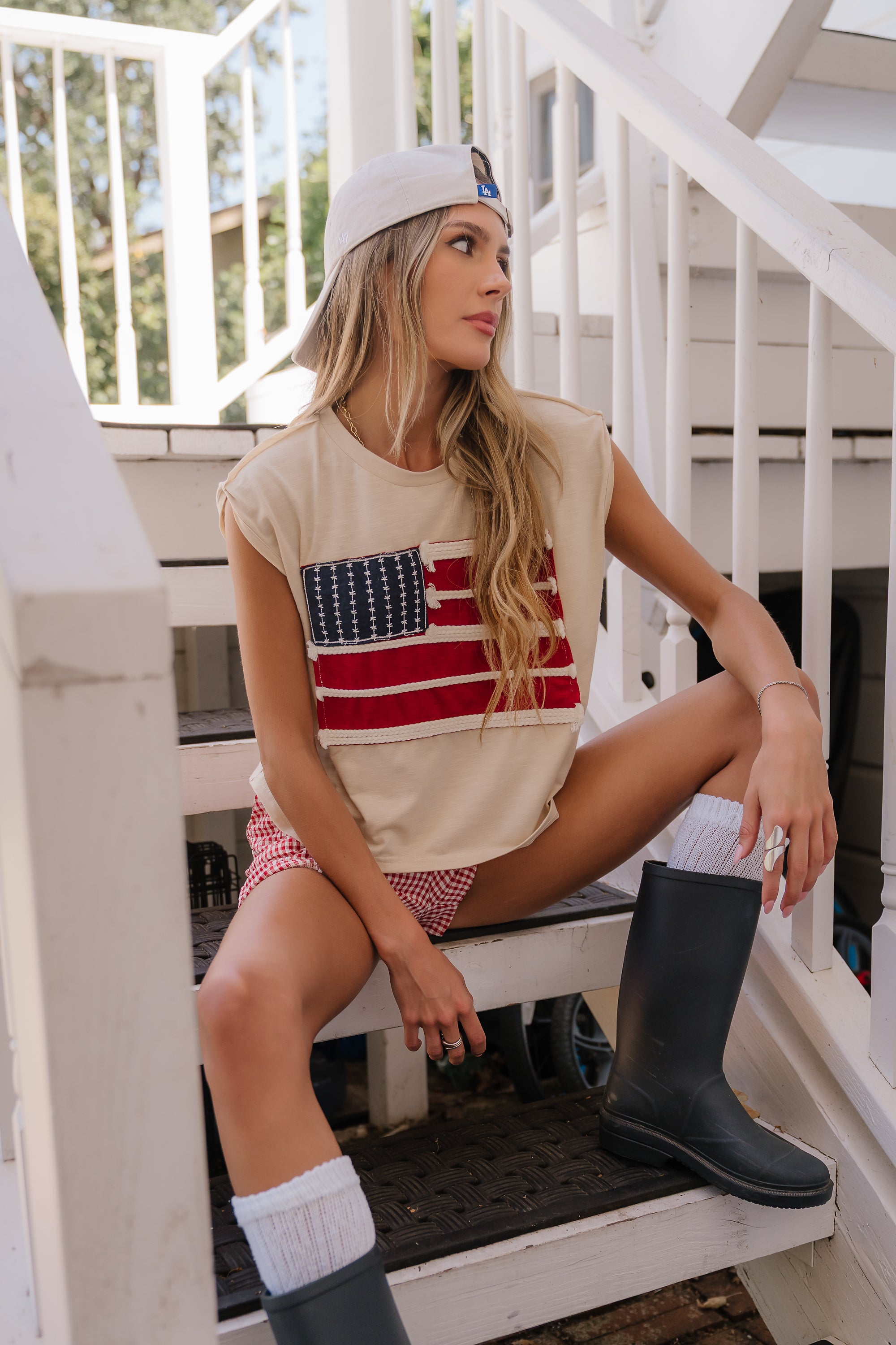 Barkley Flag Tank Top