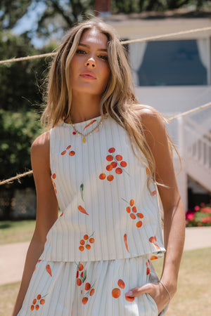 Marlie Striped Tank