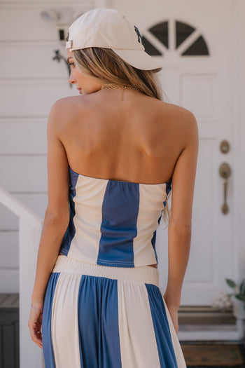 Harley Striped Tube Top