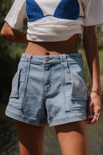 Colleen Denim Shorts