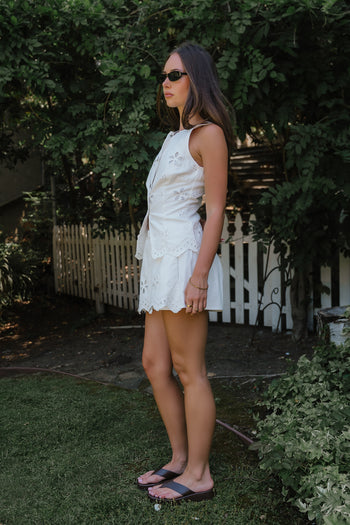 Gage Embroidered Vest