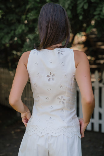 Gage Embroidered Vest