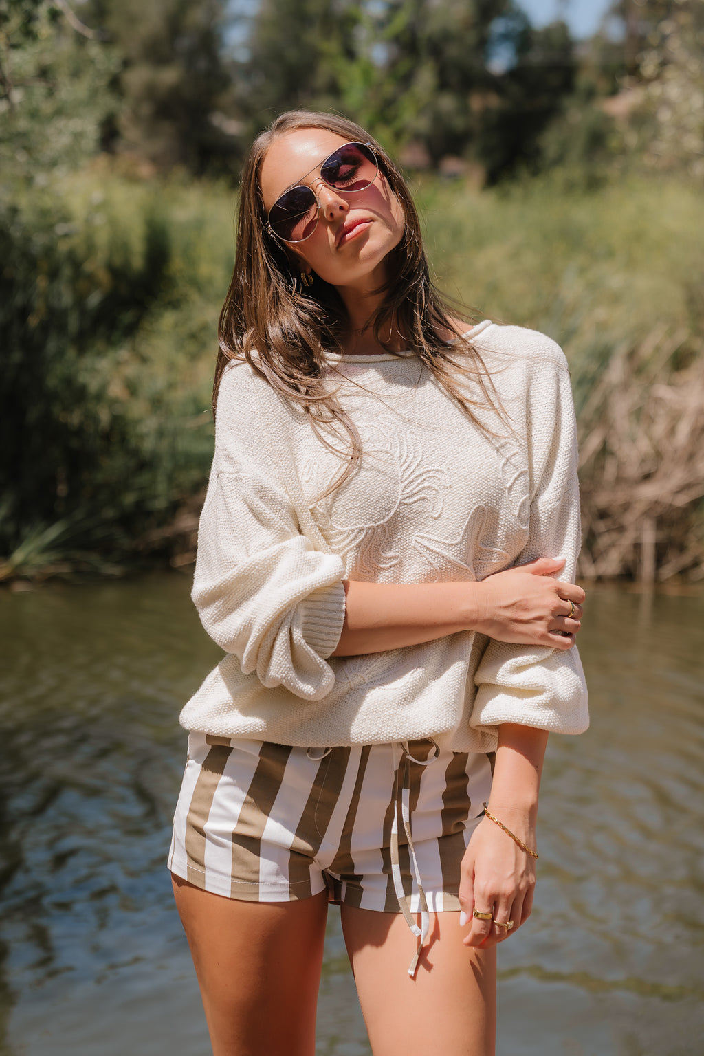 Nora Embroidered Sweater