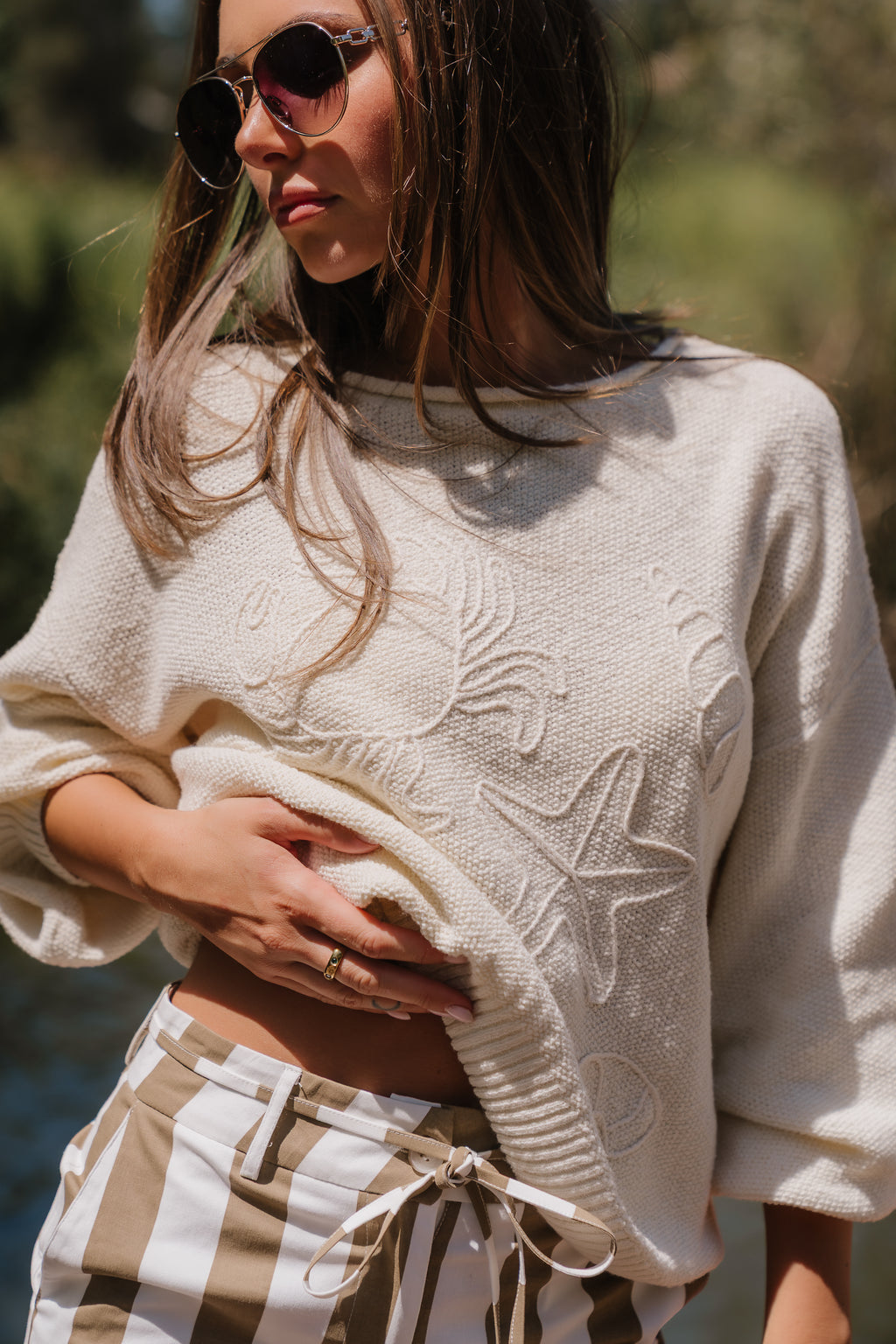 Nora Embroidered Sweater