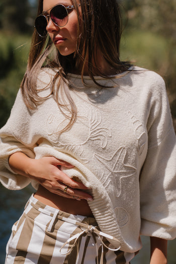 Nora Embroidered Sweater