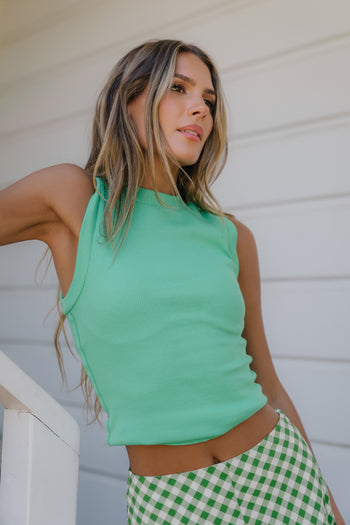 Ruby Tank in Green