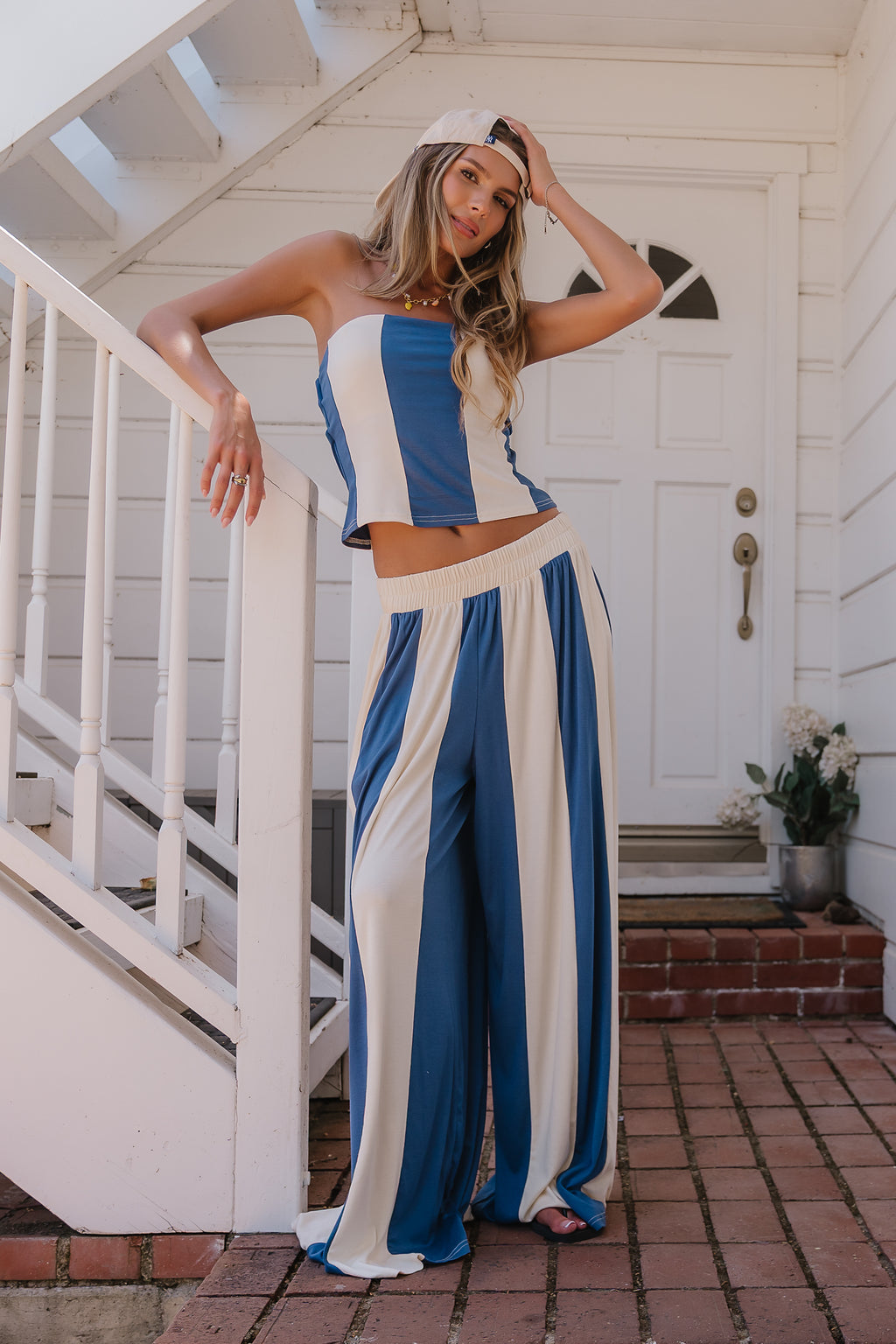Harley Striped Baggy Pants