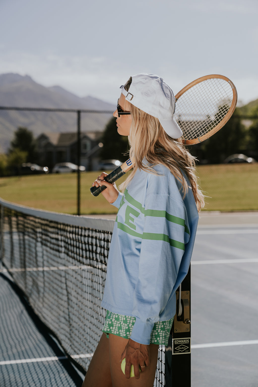 Venus Oversized Graphic Top