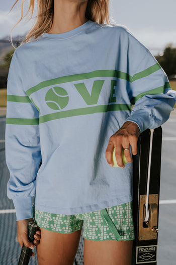 Venus Oversized Graphic Top