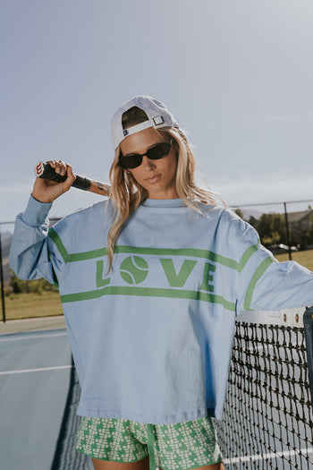 Venus Oversized Graphic Top