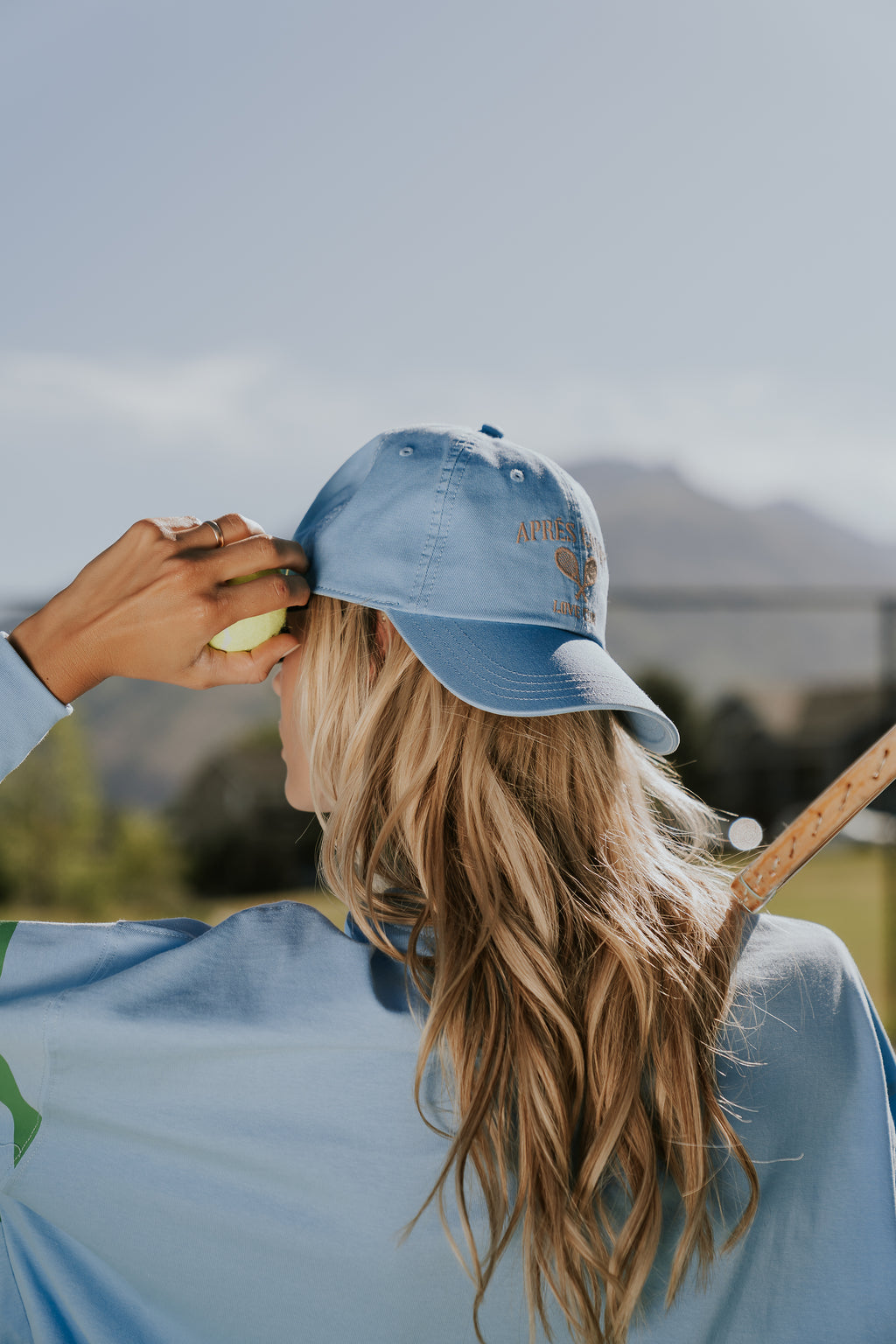 Love Club Baseball Cap in Blue