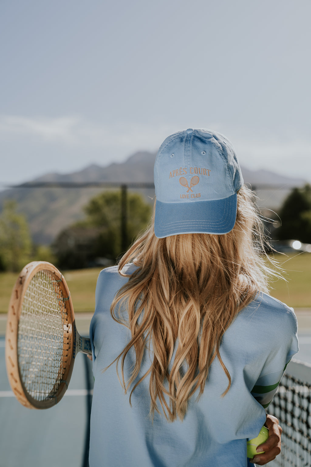Love Club Baseball Cap in Blue