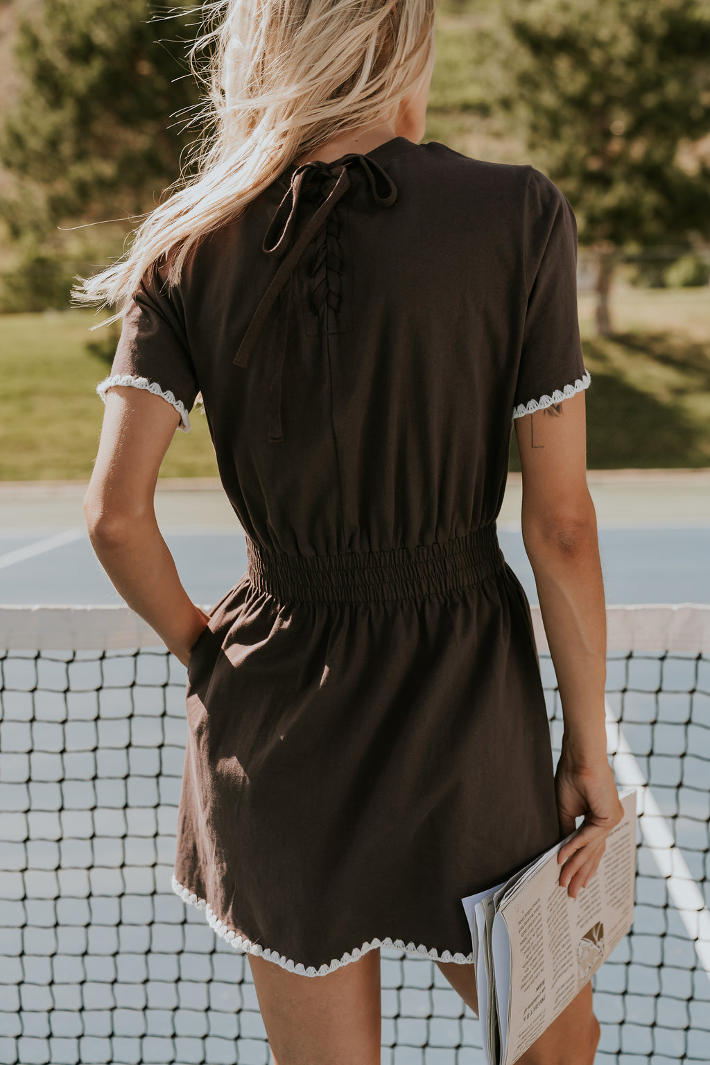 Caty Stitched T-Shirt Dress