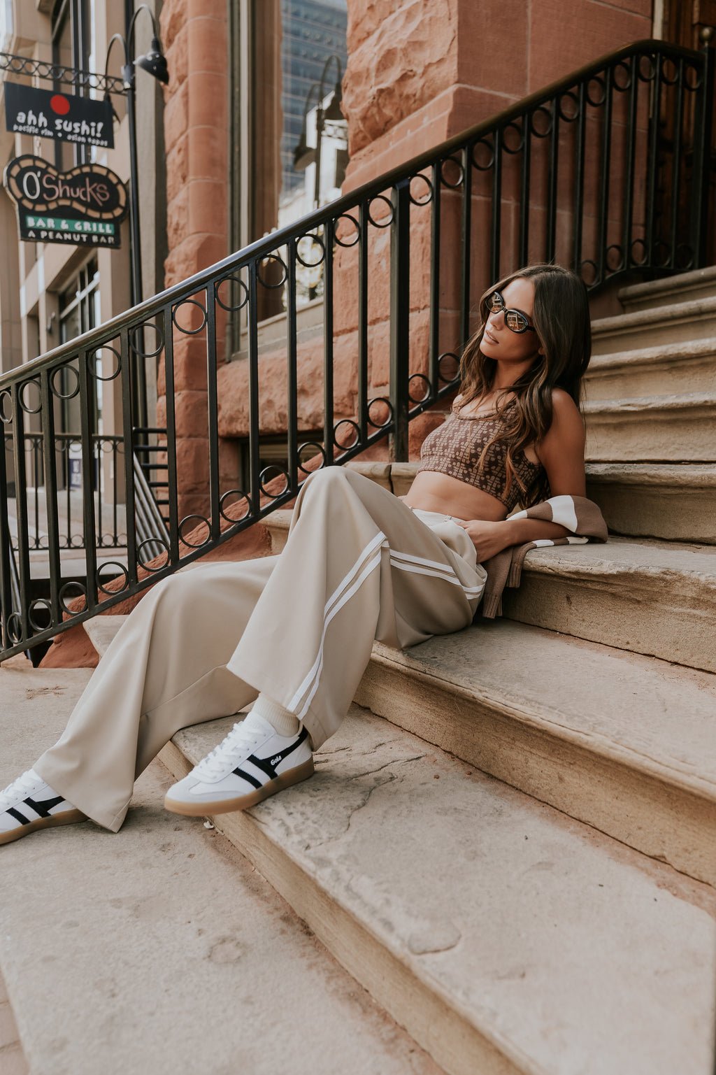 Louisa Pleated Wide Leg Pants