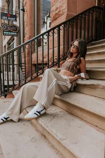 Louisa Pleated Wide Leg Pants