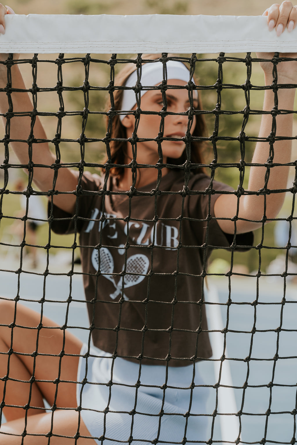 Kaila Graphic Tee in Brown
