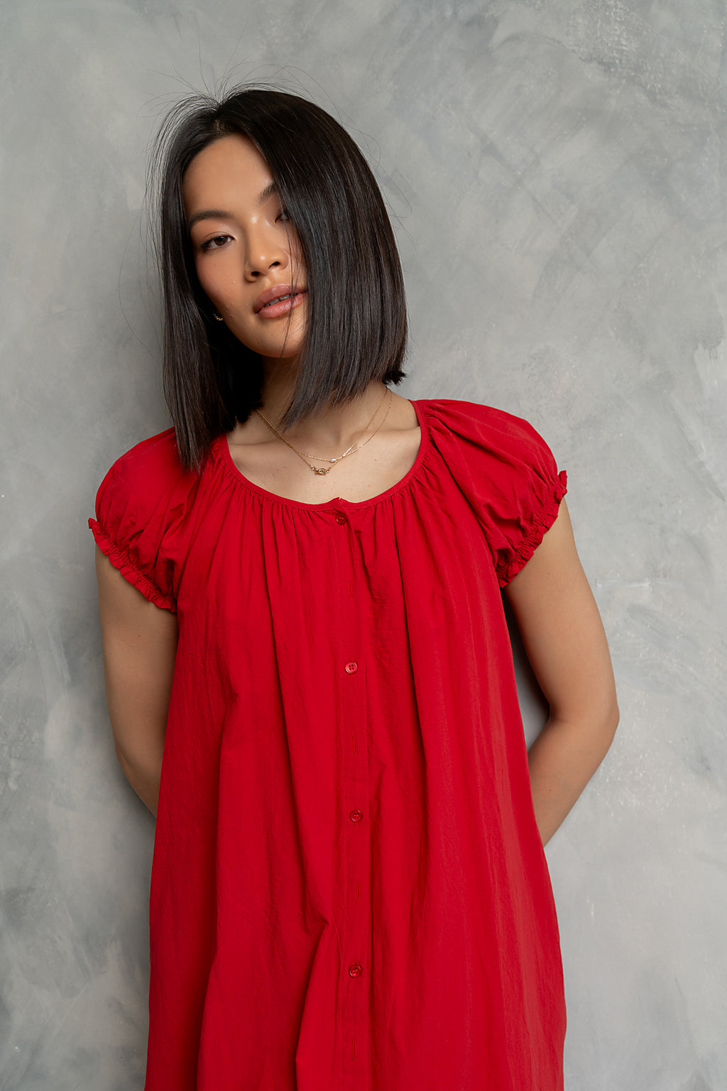 Izzy Mini Dress M / Red