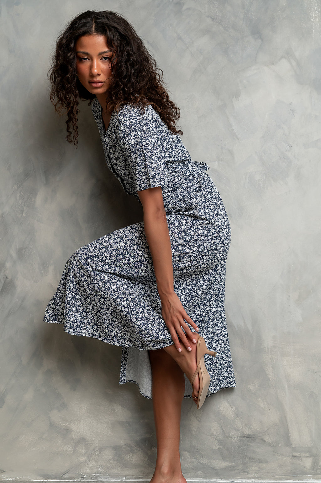 lorie maxi dress Lorie Maxi Dress in Blue XL / Blue