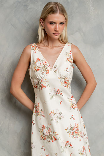 Jaylen Floral Midi Dress