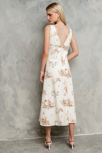 Jaylen Floral Midi Dress
