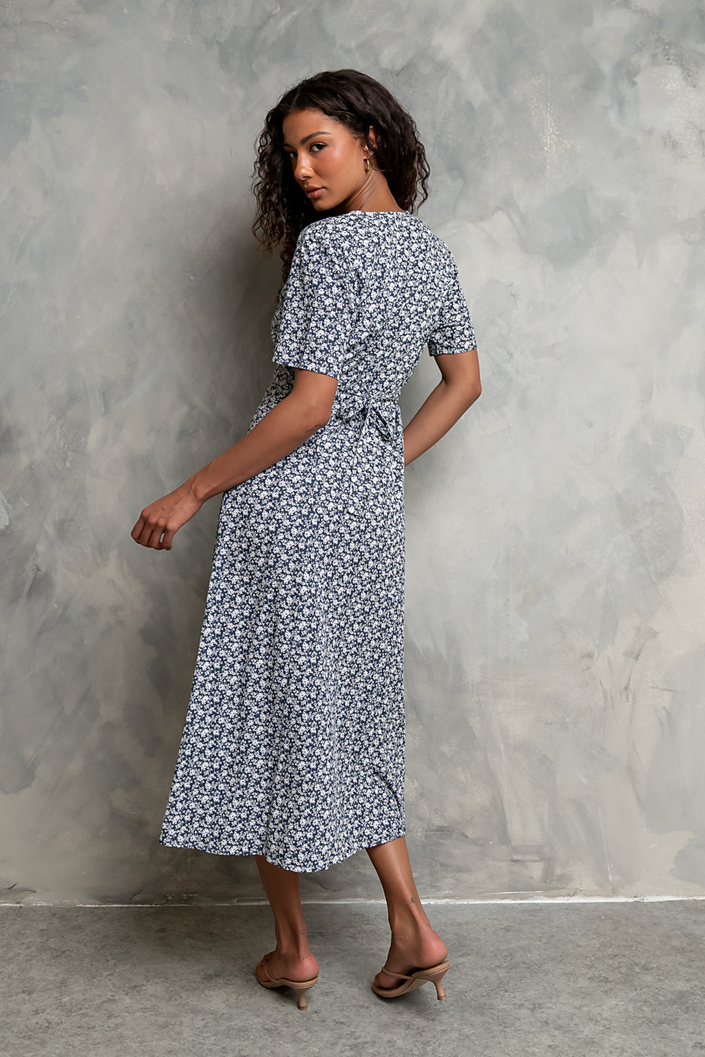 Lorie Maxi Dress in Blue