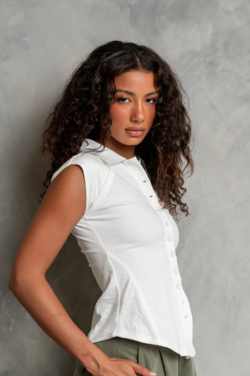 Jaya Collared Top