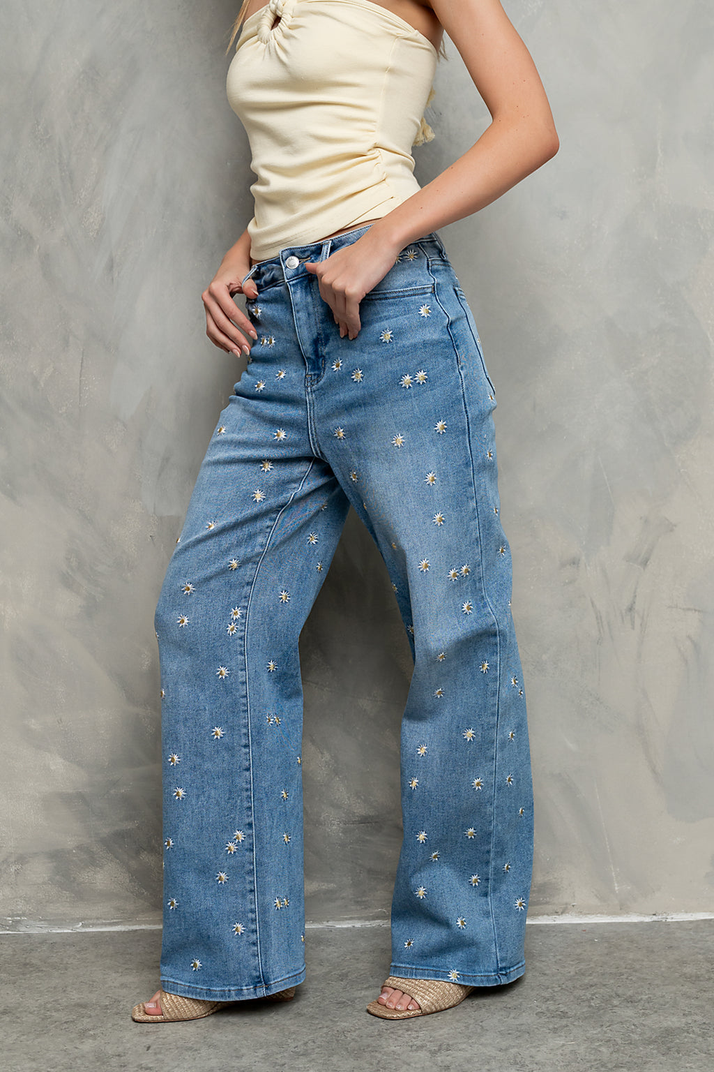 Jackie Embroidered Jeans