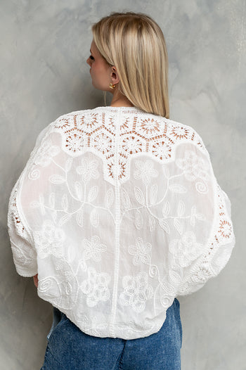 Nicole Crochet Blouse