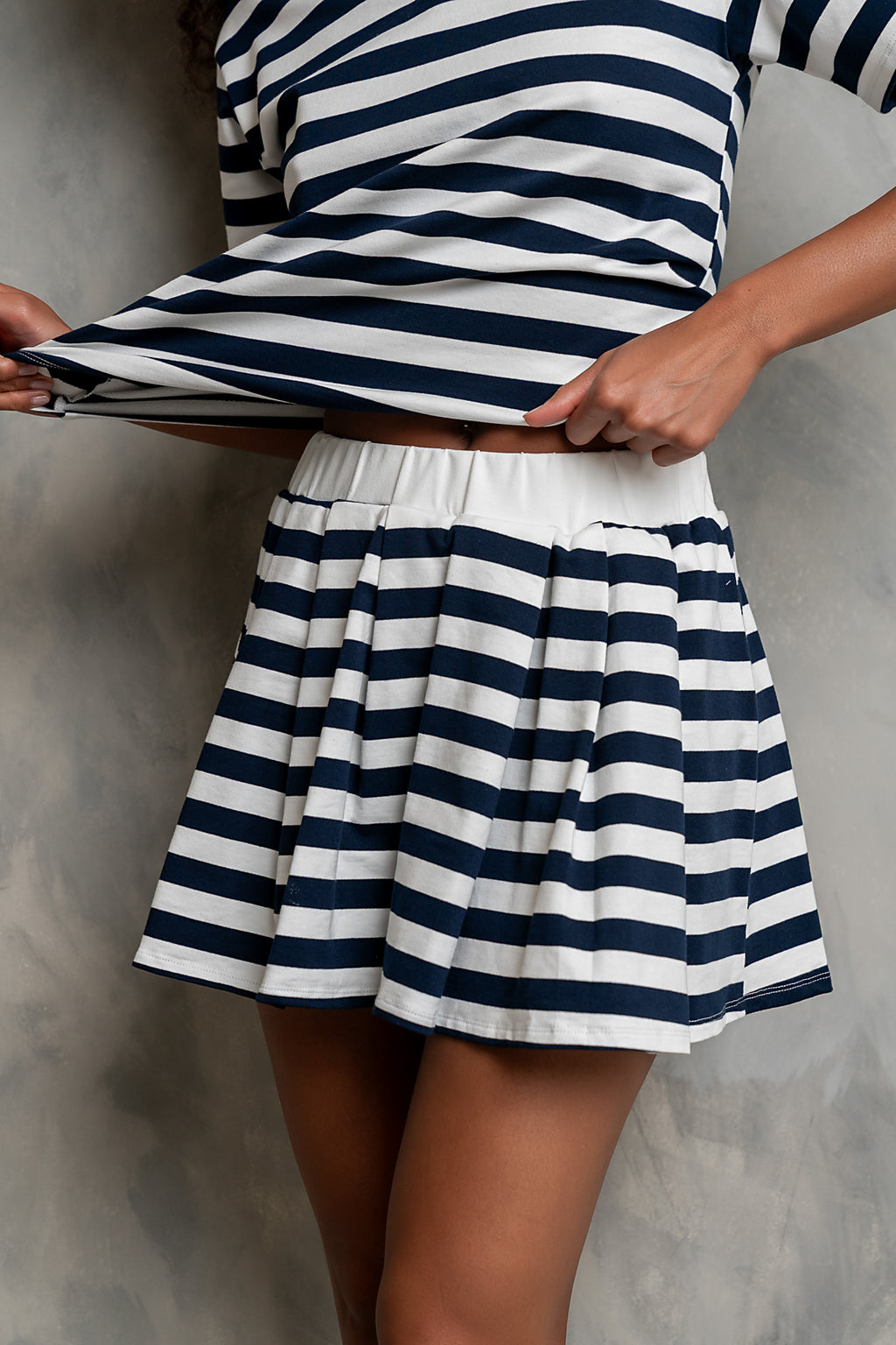 Barley Striped Skort