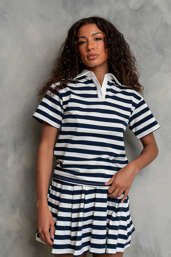 Barley Striped Polo