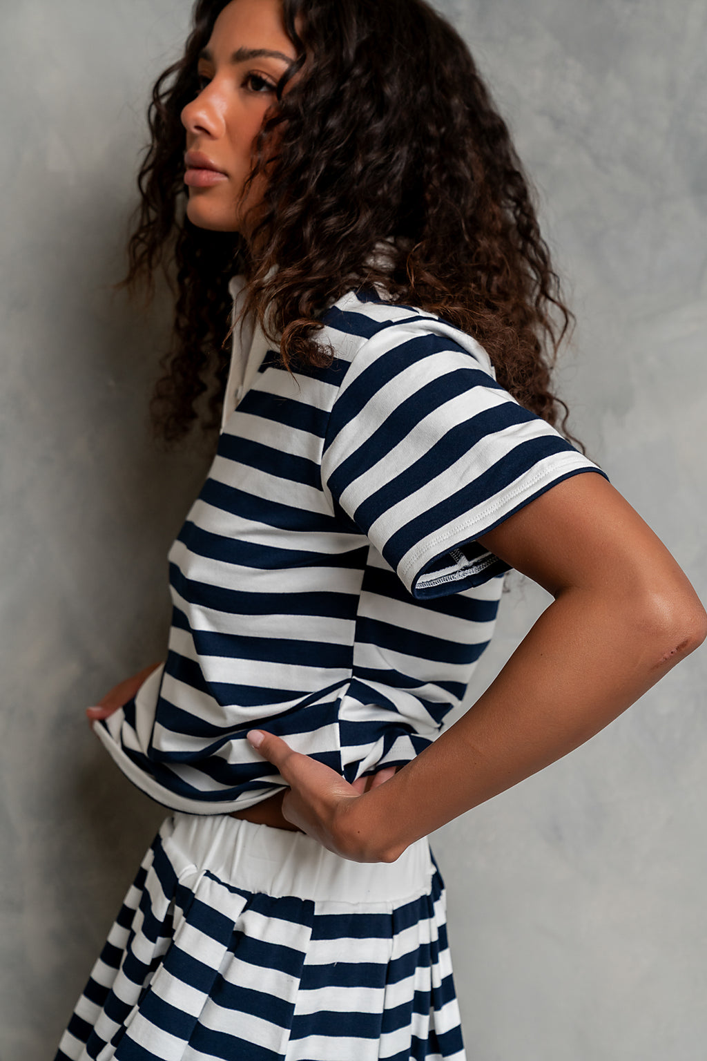 Barley Striped Polo