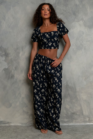 Maile Floral Pants