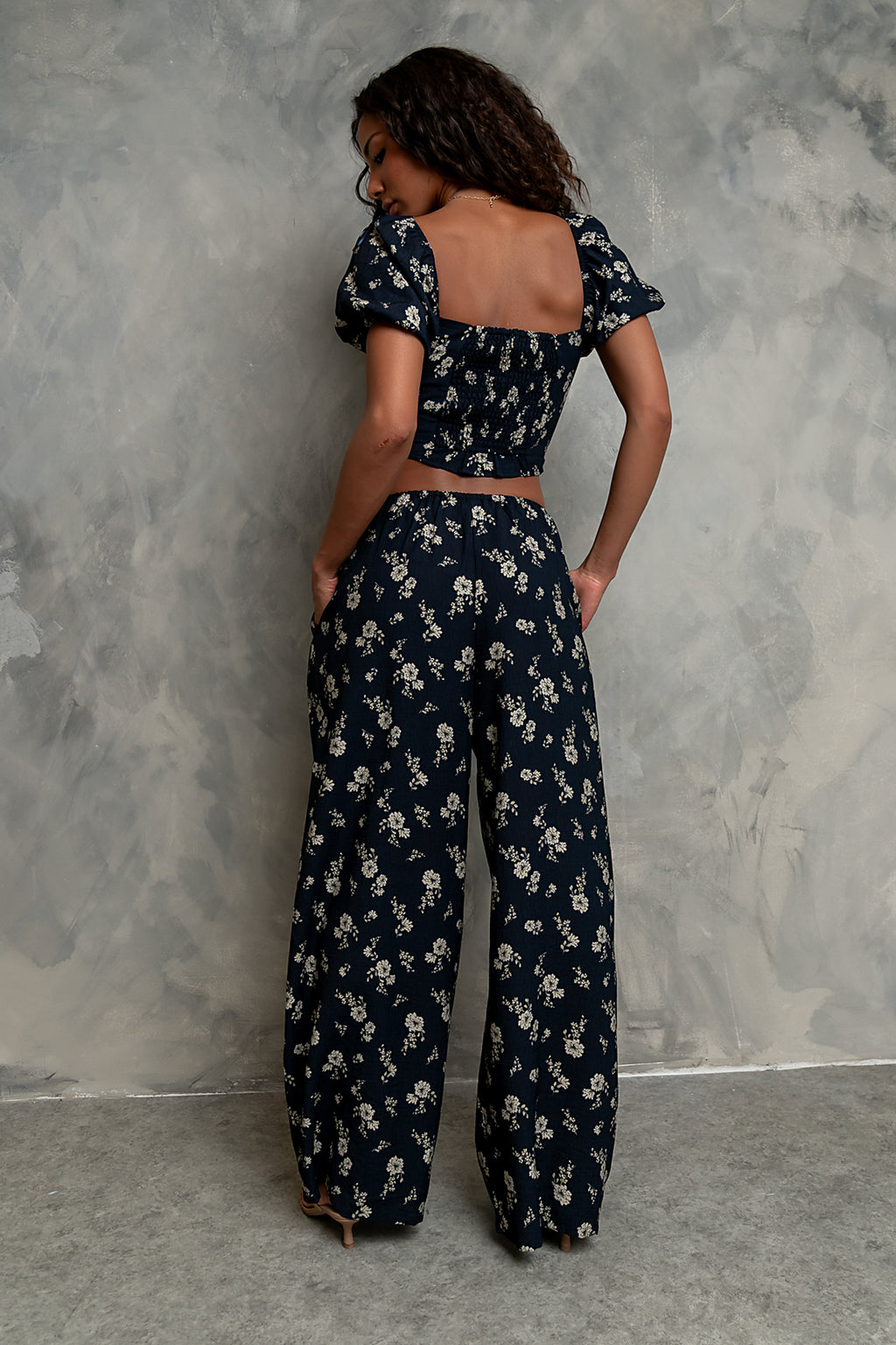 Maile Floral Top