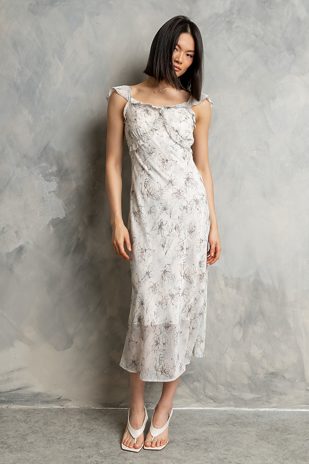 Zaylie Midi Dress