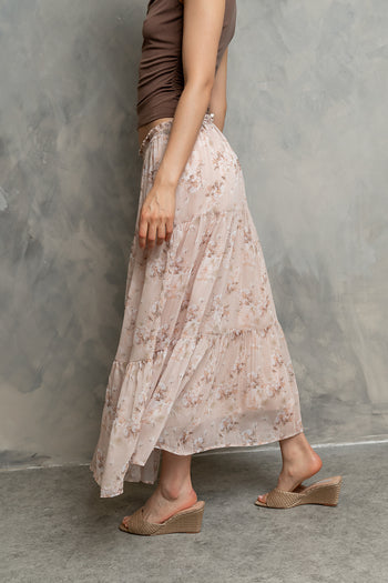 Jelene Floral Maxi Skirt