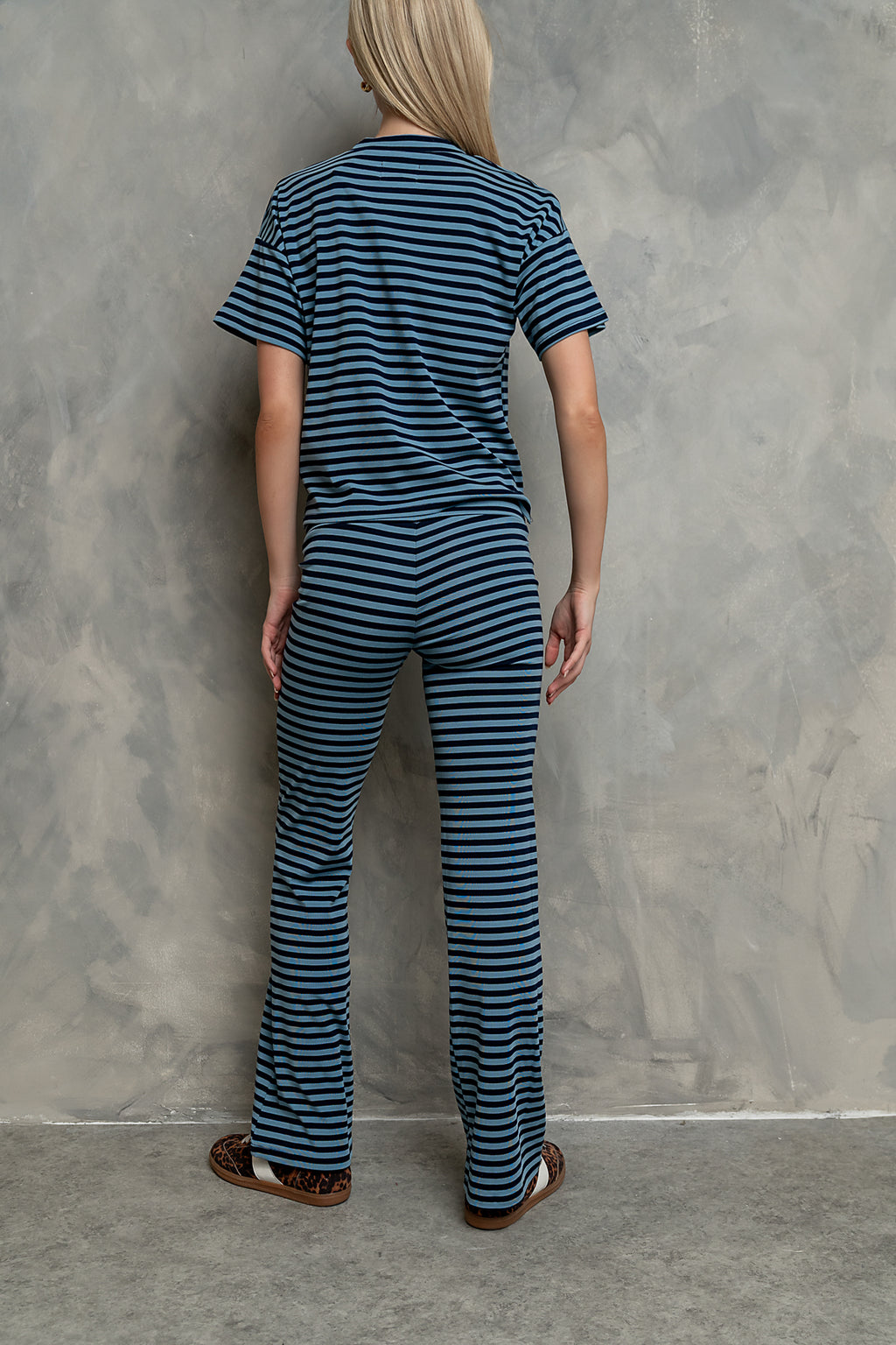 Olly Striped Flare Pants