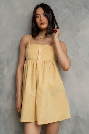 Lowen Mini Dress in Honey