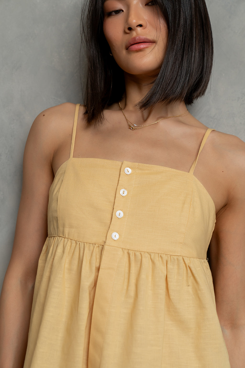 Lowen Mini Dress in Honey