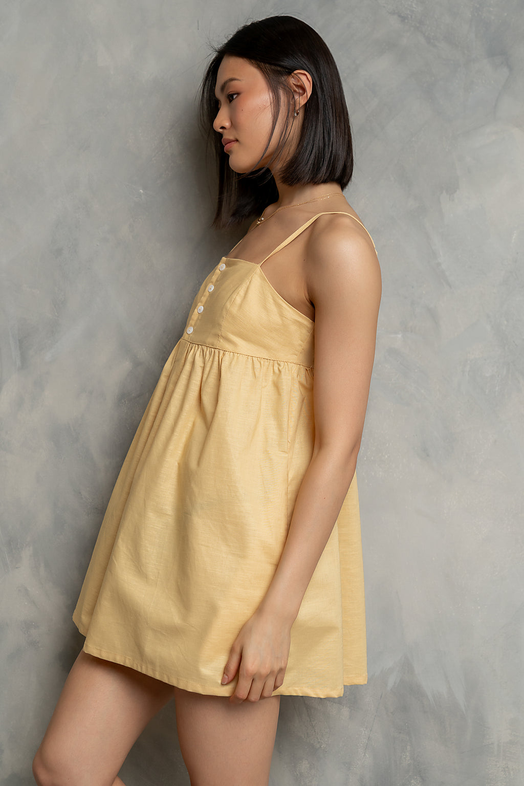 Lowen Mini Dress in Honey