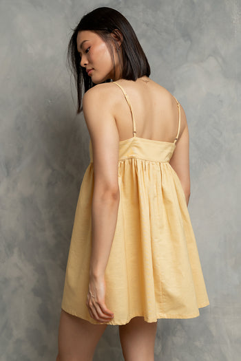 Lowen Mini Dress in Honey