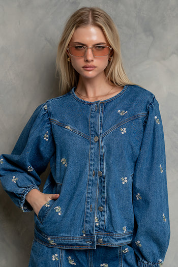 Rachel Embroidered Jacket