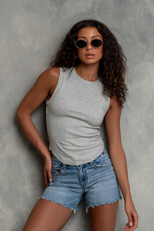 Ruby Tank in Grey