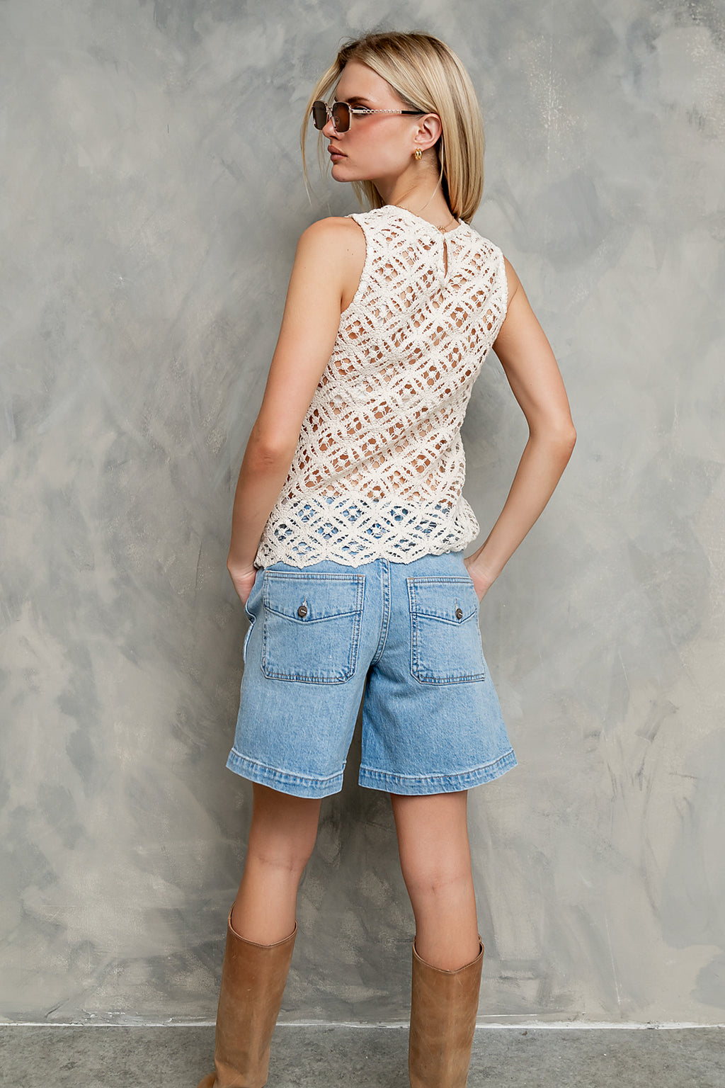 Lina Denim Shorts