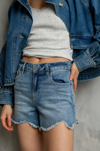 Brynlee Asymmetrical Shorts