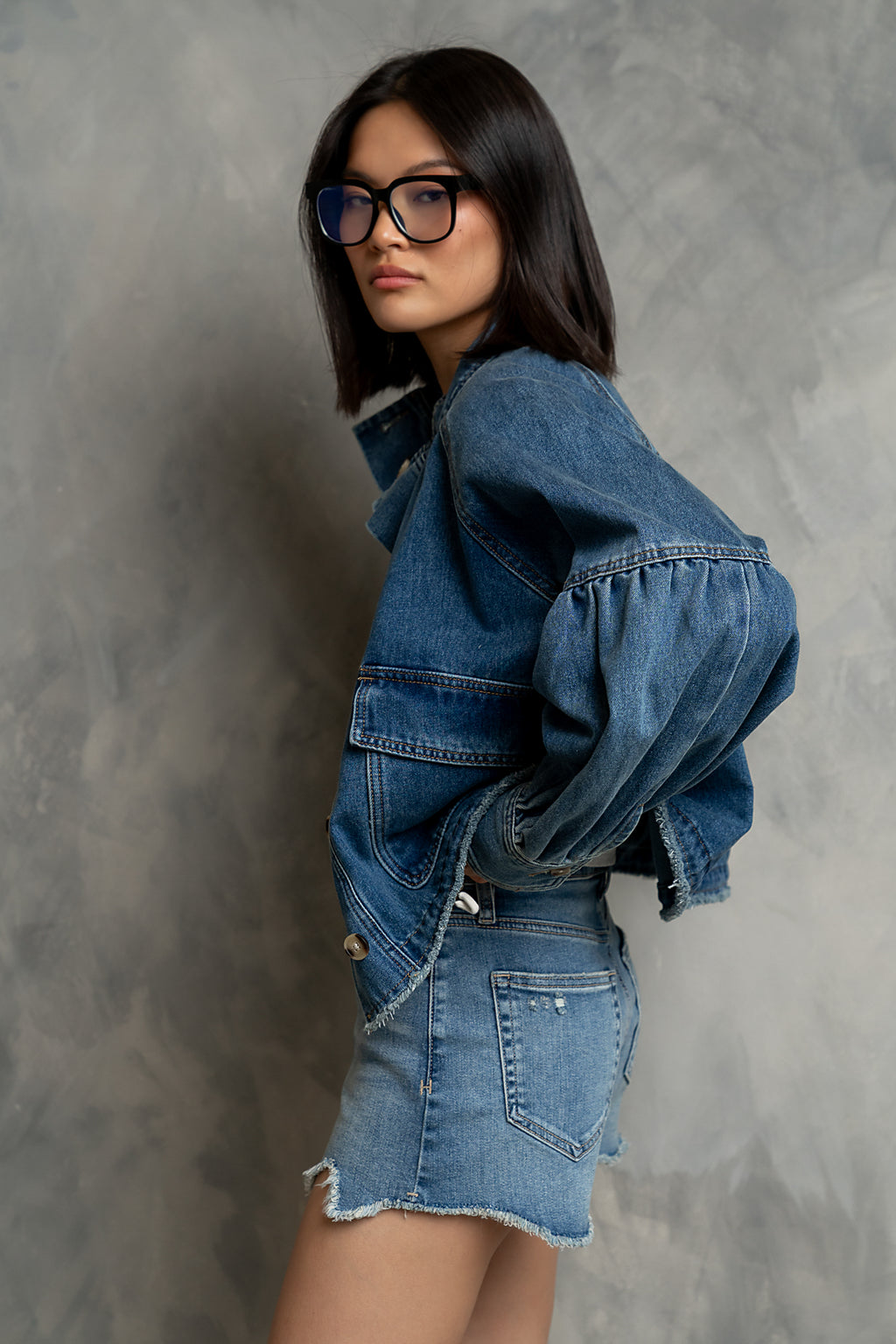 Brynlee Asymmetrical Shorts