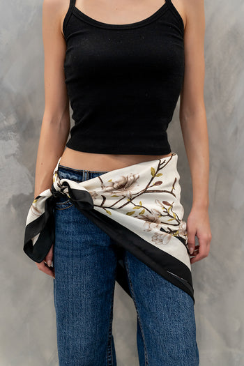 Marsha Floral Bandana Scarf